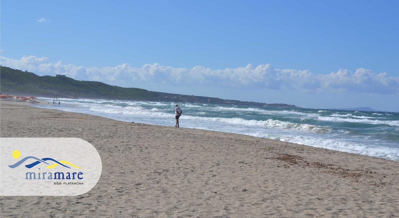 Miramare Struttura Sulla Spiaggia Platamona Exteriör bild