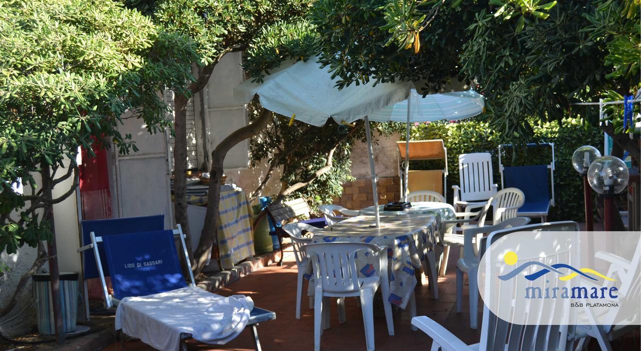 Miramare Struttura Sulla Spiaggia Platamona Exteriör bild